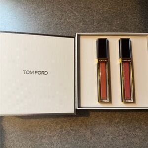 Tom Ford Lip Gloss Luxe Duo - Red and Pink